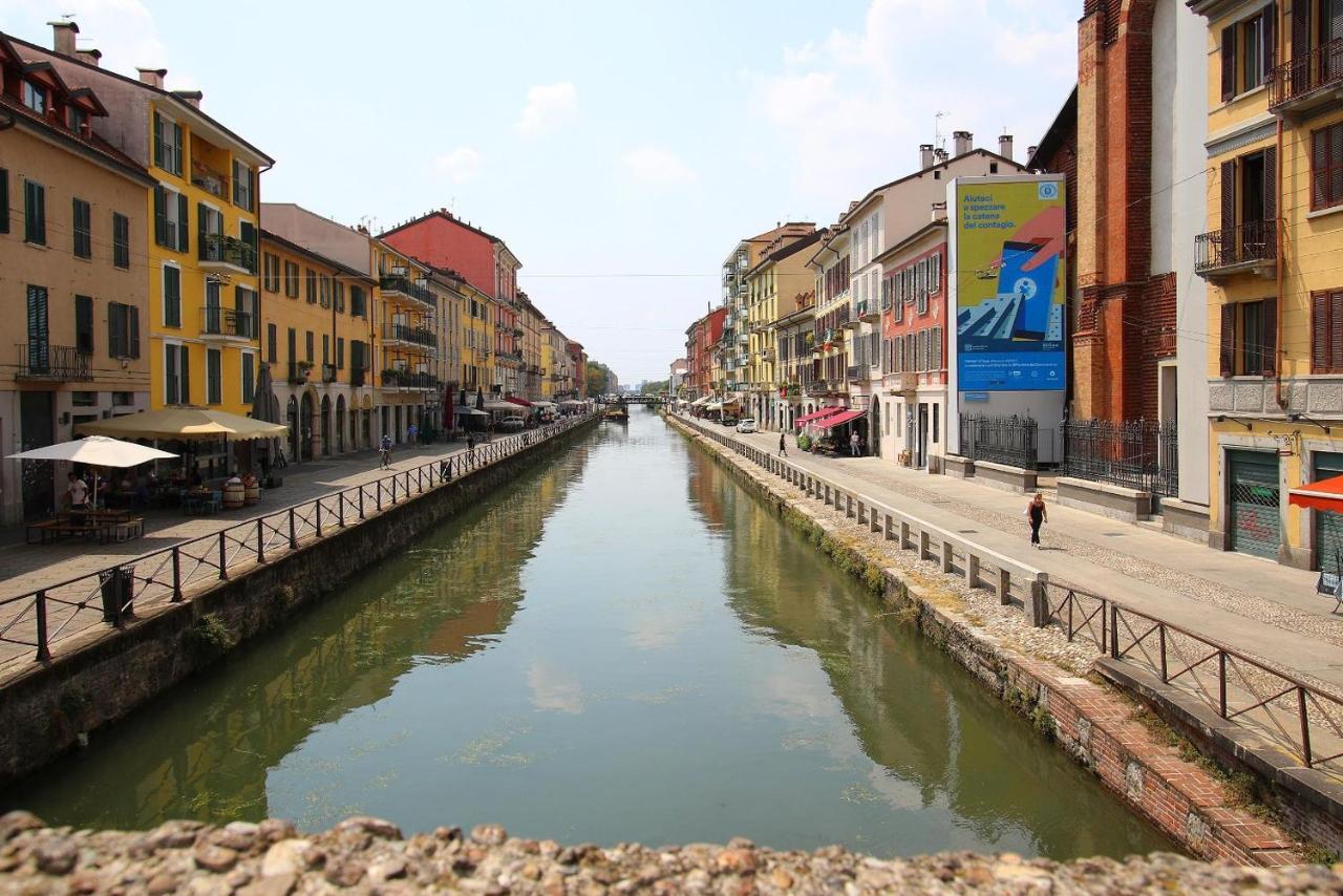 Residenza Navigli Fashion Apartman Milánó Kültér fotó